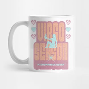 Virgo Season Y2K Micromanage Queen Zodiac Sign Astrology Mug